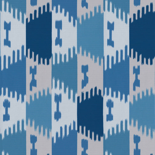 BRUNSCHWIG & FILS - FOREZAN OUTDOOR - BLUE - Fabric By The YARD