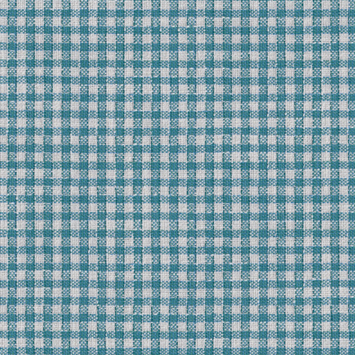 BRUNSCHWIG & FILS - VESONNE CHECK - AQUA - Fabric By The YARD