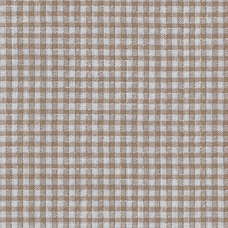 BRUNSCHWIG & FILS - VESONNE CHECK - BEIGE - Fabric By The YARD