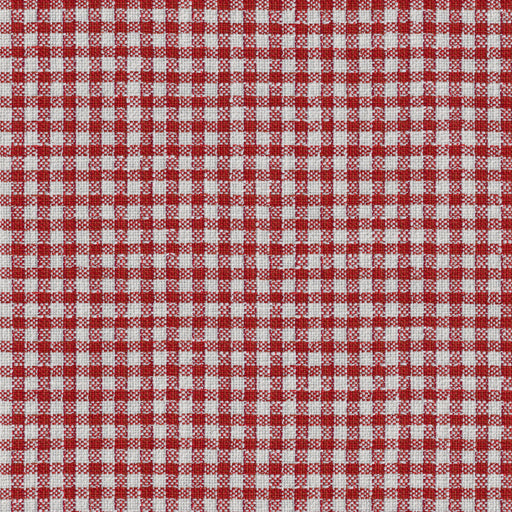 BRUNSCHWIG & FILS - VESONNE CHECK - RED - Fabric By The YARD
