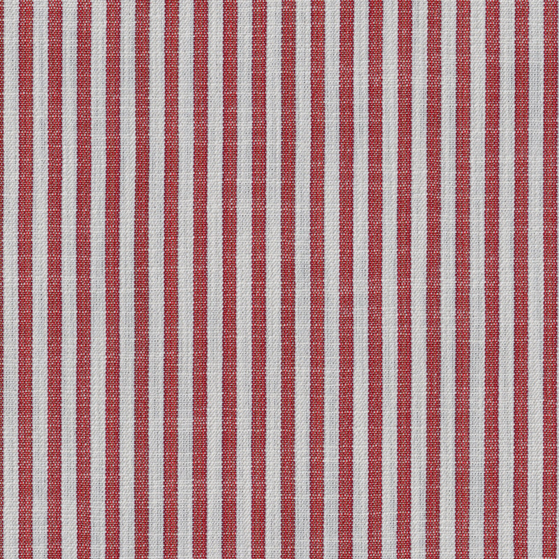 BRUNSCHWIG & FILS - VESONNE STRIPE - RED - Fabric By The YARD