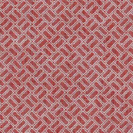 BRUNSCHWIG & FILS - BELCHAMP WEAVE - RED - Fabric By The YARD