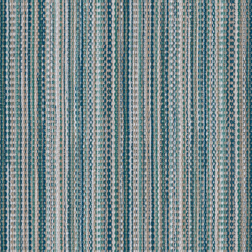 BRUNSCHWIG & FILS - LONGEMER STRIPE - AQUA - Fabric By The YARD