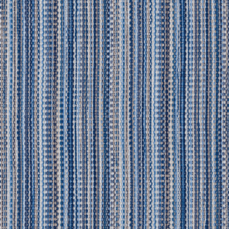 BRUNSCHWIG & FILS - LONGEMER STRIPE - BLUE - Fabric By The YARD