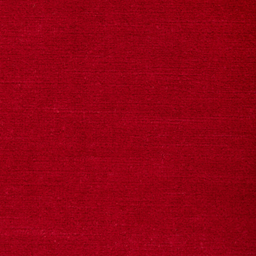 BRUNSCHWIG & FILS - CLUNY VELVET LINEN - RED - Fabric By The YARD