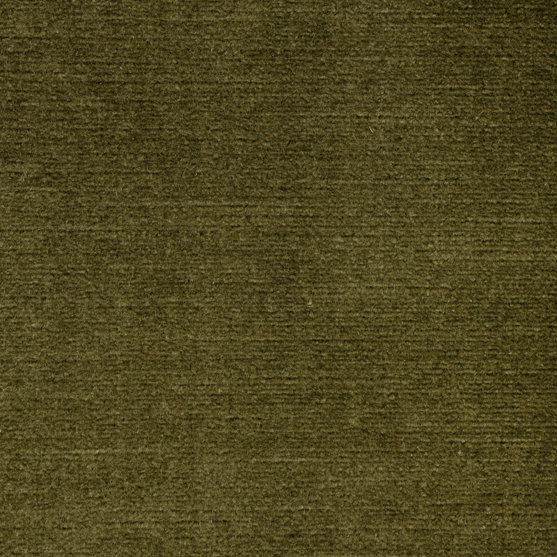 BRUNSCHWIG & FILS - CLUNY VELVET LINEN - OLIVE - Fabric By The YARD