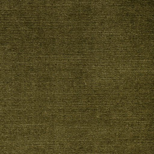 BRUNSCHWIG & FILS - CLUNY VELVET LINEN - OLIVE - Fabric By The YARD