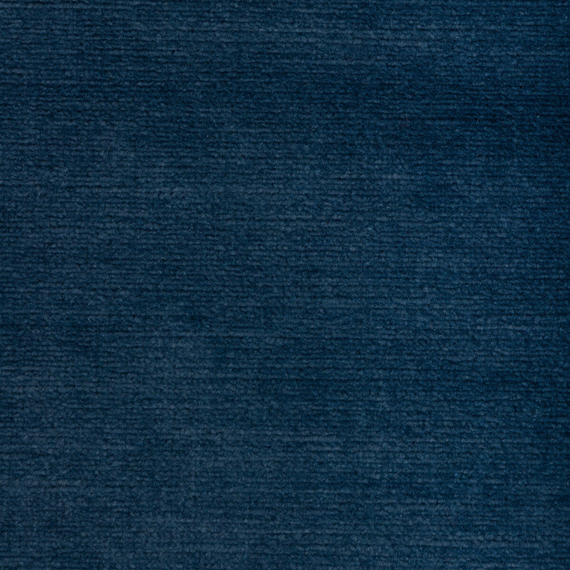 BRUNSCHWIG & FILS - CLUNY VELVET LINEN - NAVY - Fabric By The YARD