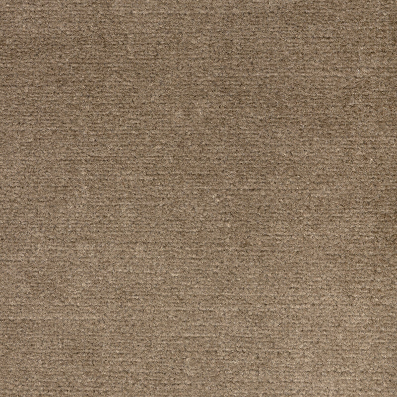 BRUNSCHWIG & FILS - CLUNY VELVET LINEN - TAUPE - Fabric By The YARD