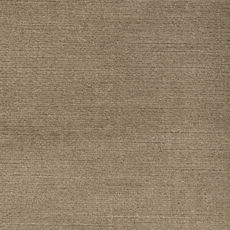 BRUNSCHWIG & FILS - CLUNY VELVET LINEN - BARK - Fabric By The YARD