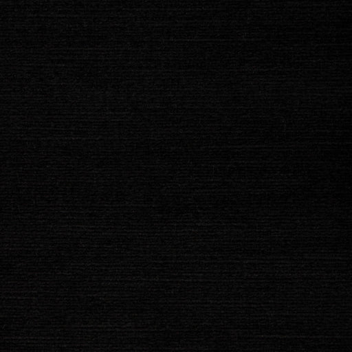 BRUNSCHWIG & FILS - CLUNY VELVET LINEN - EBONY - Fabric By The YARD