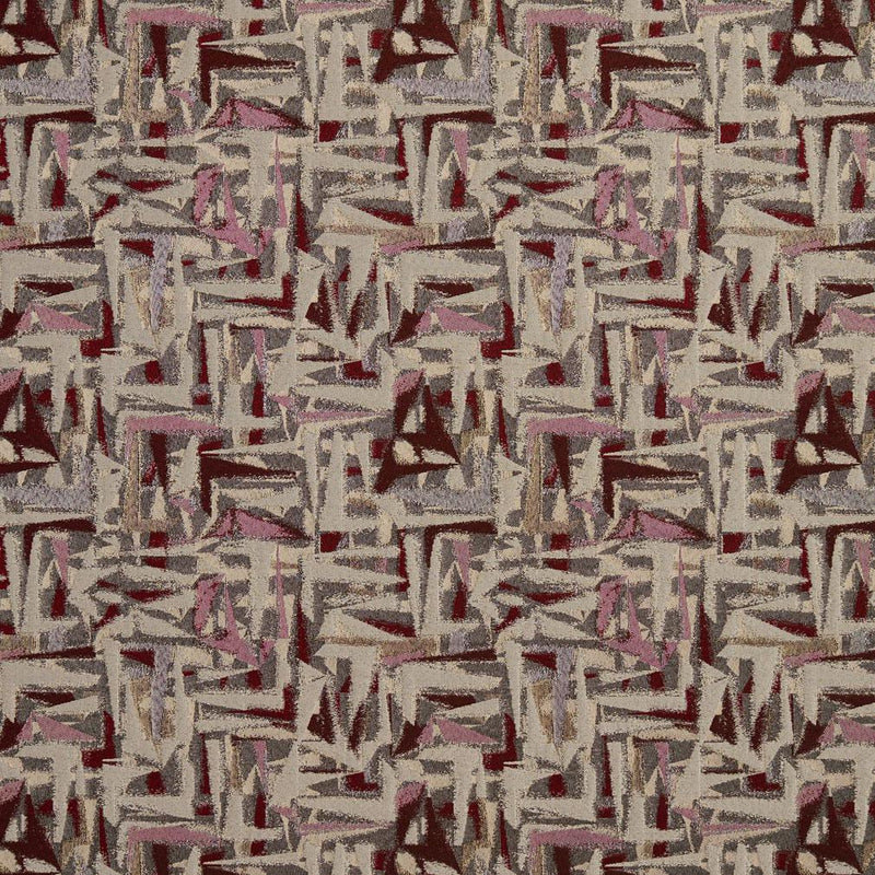 Charlotte - 8519 - Wine/Abstract - Fabric by the Yard Wine/Abstract