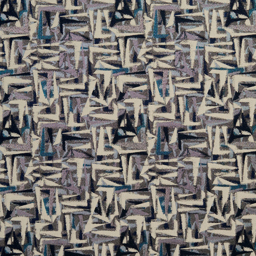 Charlotte - 8520 - Sapphire/Abstract - Fabric by the Yard Sapphire/Abstract