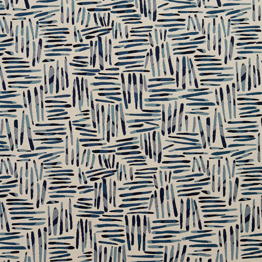 Charlotte - 8535 - Sapphire/Tally - Fabric by the Yard Sapphire/Tally