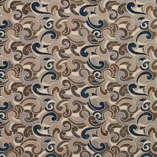 Charlotte - 8537 - Royal/Flutter - Fabric by the Yard Royal/Flutter