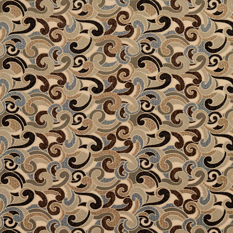 Charlotte - 8539 - Nutmeg/Flutter - Fabric by the Yard Nutmeg/Flutter