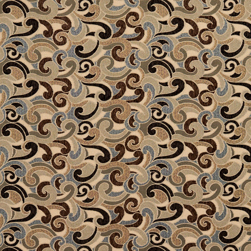 Charlotte - 8539 - Nutmeg/Flutter - Fabric by the Yard Nutmeg/Flutter