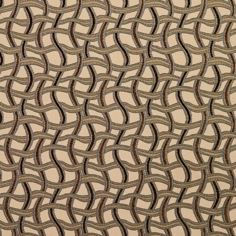 Charlotte - 8544 - Nutmeg/Maze - Fabric by the Yard Nutmeg/Maze