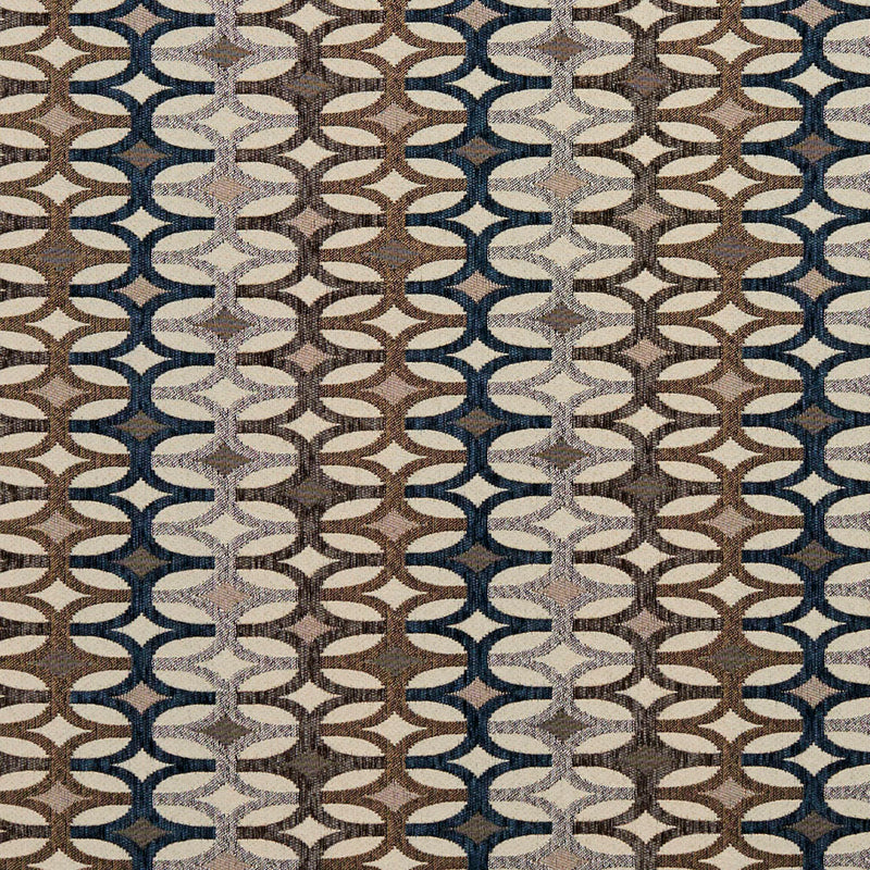 Charlotte - 8547 - Royal/Interlock - Fabric by the Yard Royal/Interlock