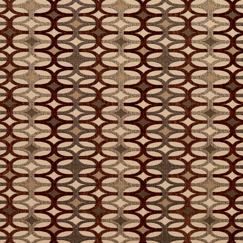 Charlotte - 8548 - Spice/Interlock - Fabric by the Yard Spice/Interlock