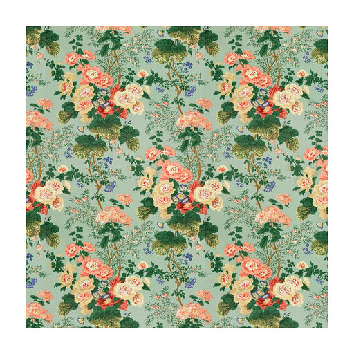 LEE JOFA - ALTHEA PRINT- CELADON - Fabric by the Yard CELADON