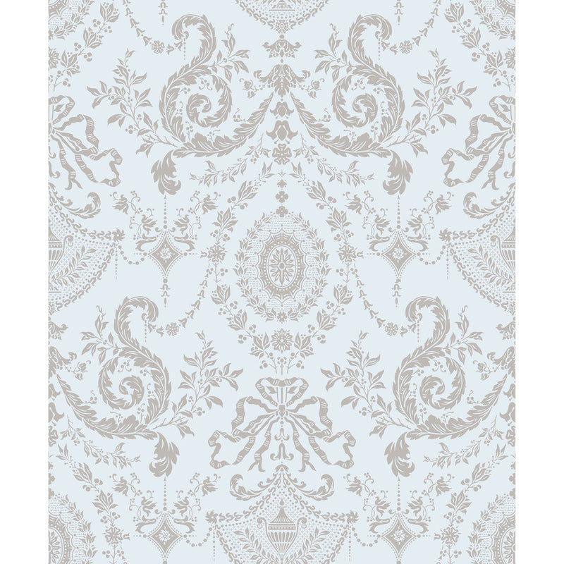 COLE & SON - WOOLVERSTON- SEAFOAM - Wallcovering by the Roll SEAFOAM