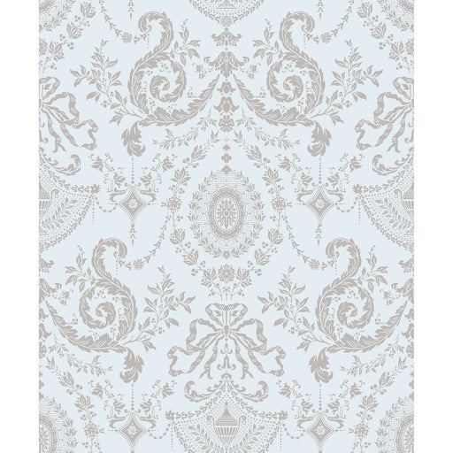 COLE & SON - WOOLVERSTON- SEAFOAM - Wallcovering by the Roll SEAFOAM