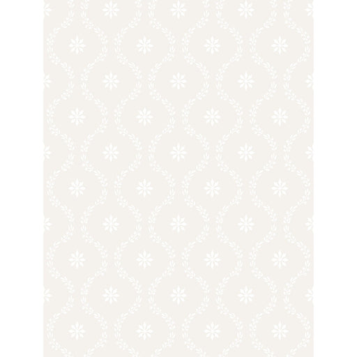 COLE & SON - CLANDON- SNOW - Wallcovering by the Roll SNOW