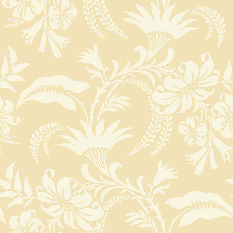 COLE & SON - CRANLEY- YELLOW - Wallcovering by the Roll YELLOW