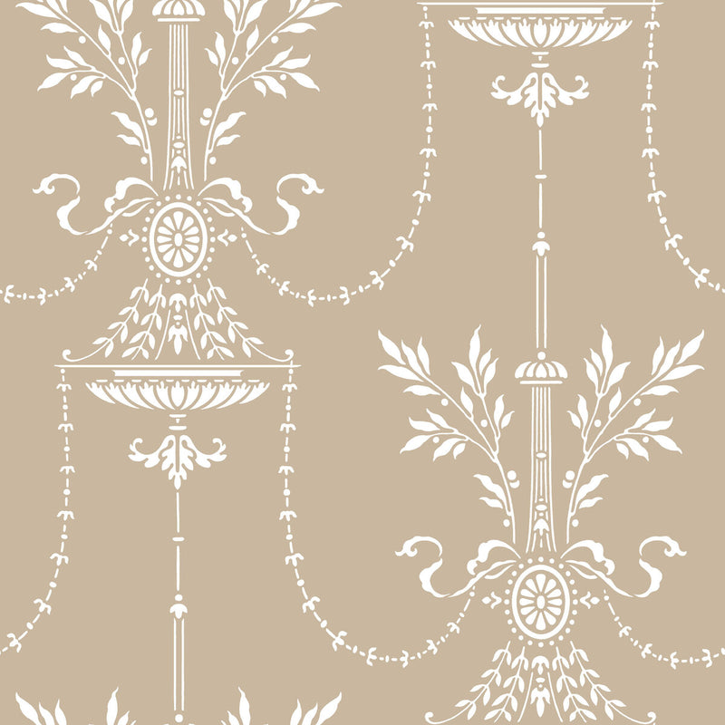 COLE & SON - DORSET- TOAST - Wallcovering by the Roll TOAST