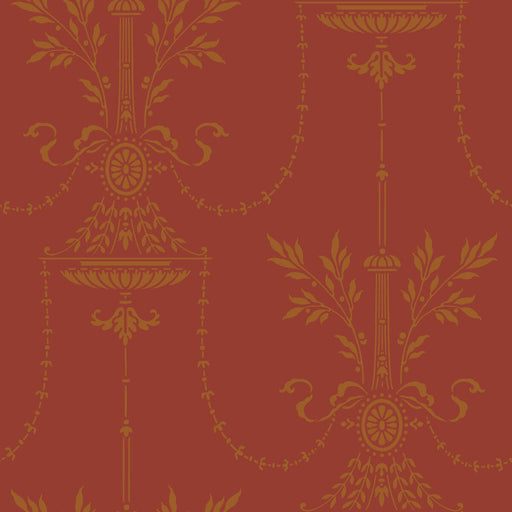 COLE & SON - DORSET- ROUGE - Wallcovering by the Roll ROUGE