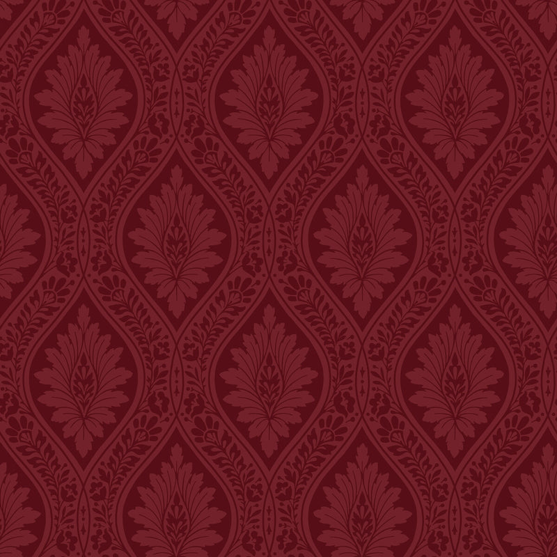 COLE & SON - FLORENCE- ROUGE - Wallcovering by the Roll ROUGE