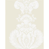 COLE & SON - BAUDELAIRE- WHITE AND IVORY - Wallcovering by the Roll