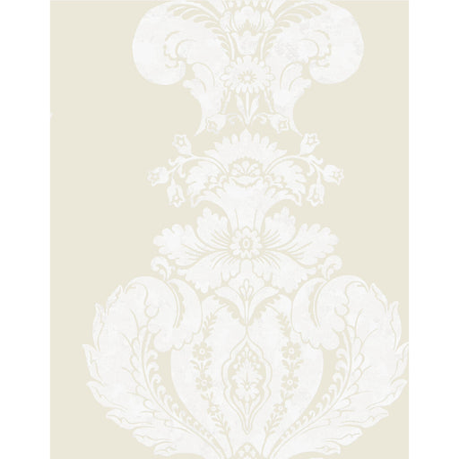 COLE & SON - BAUDELAIRE- WHITE AND IVORY - Wallcovering by the Roll WHITE AND IVORY