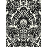 COLE & SON - CHATTERTON- BLACK AND WHITE - Wallcovering by the Roll