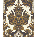 COLE & SON - WYNDHAM- BLACK & GOLD - Wallcovering by the Roll