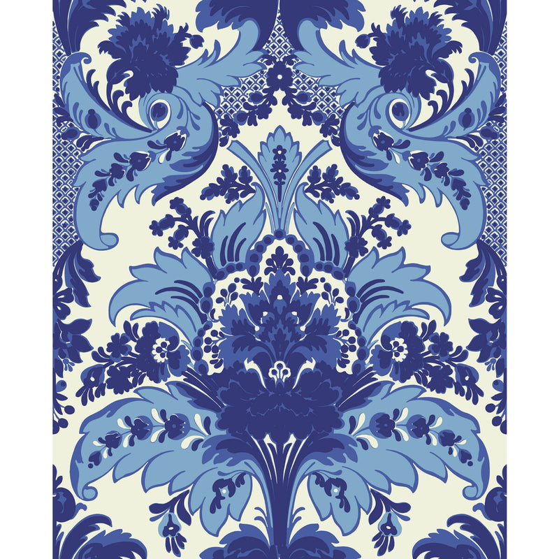 COLE & SON - ALDWYCH- BLUE & WHITE - Wallcovering by the Roll BLUE & WHITE
