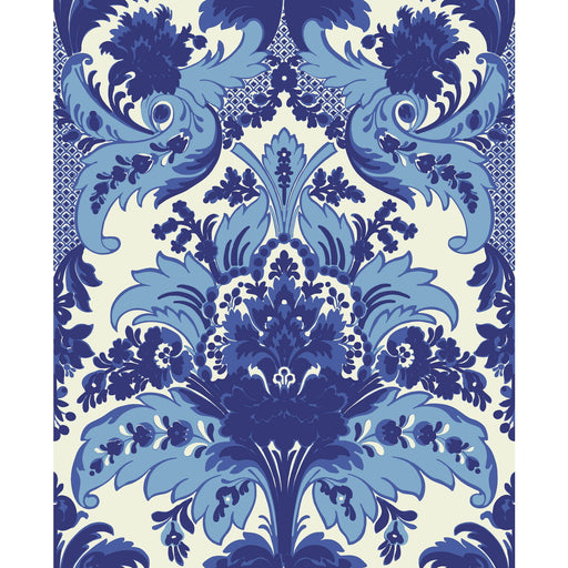 COLE & SON - ALDWYCH- BLUE & WHITE - Wallcovering by the Roll BLUE & WHITE