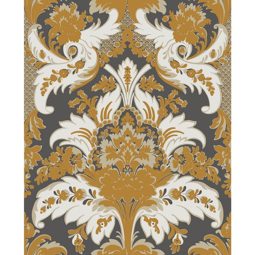 COLE & SON - ALDWYCH- BLACK AND GOLD - Wallcovering by the Roll BLACK AND GOLD