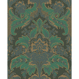 COLE & SON - ALDWYCH- GREEN AND GOLD - Wallcovering by the Roll