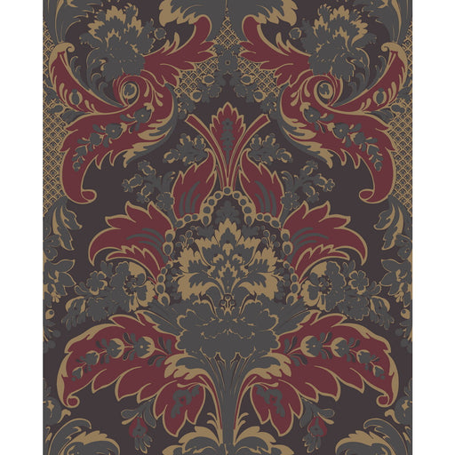 COLE & SON - ALDWYCH- RED AND GOLD - Wallcovering by the Roll RED AND GOLD