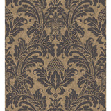 COLE & SON - BLAKE- BLACK AND GOLD - Wallcovering by the Roll