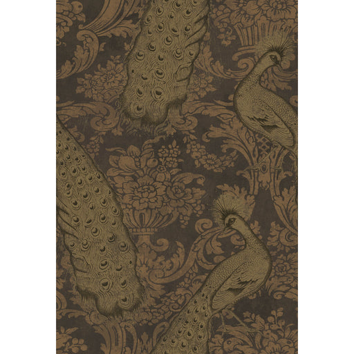 COLE & SON - BYRON- BLACK AND GOLD - Wallcovering by the Roll BLACK AND GOLD