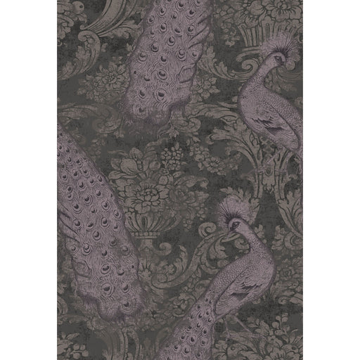 COLE & SON - BYRON- AMYTHEST AND CHARCOAL - Wallcovering by the Roll AMYTHEST AND CHARCOAL