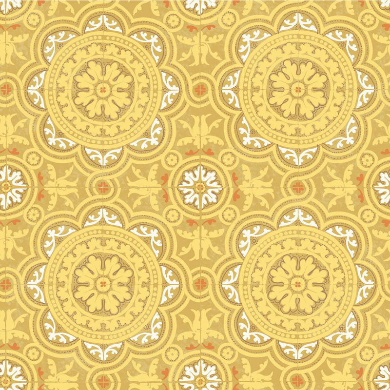 COLE & SON - PICCADILLY- OCHRE - Wallcovering by the Roll OCHRE