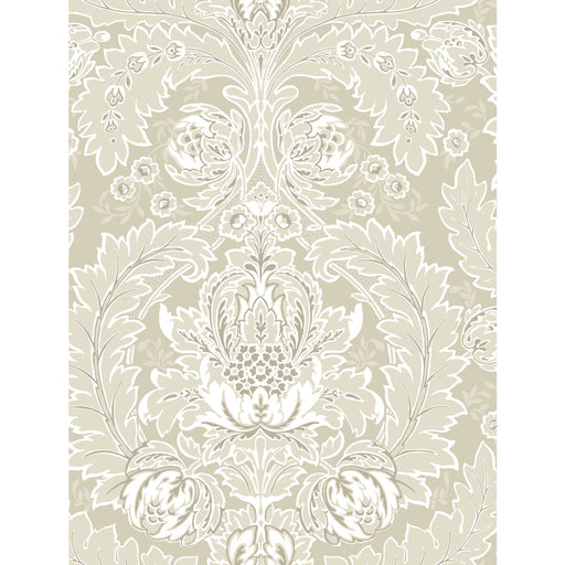 COLE & SON - COLERIDGE- LINEN AND WHITE - Wallcovering by the Roll LINEN AND WHITE