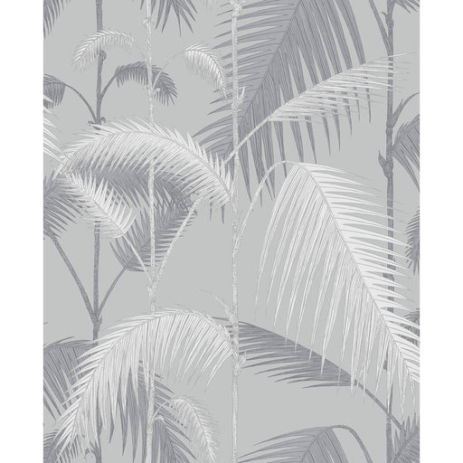 COLE & SON - PALM JUNGLE- LILAC & GREY - Wallcovering by the Roll LILAC & GREY