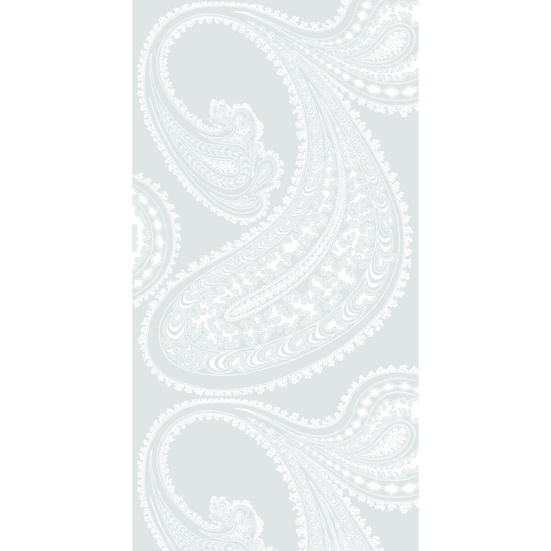 COLE & SON - RAJAPUR- WHT/LT BLUE - Wallcovering by the Roll WHT/LT BLUE