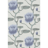 COLE & SON - SUMMER LILY- BLU/AQ/PEARL - Wallcovering by the Roll