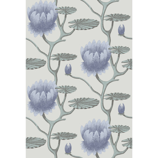 COLE & SON - SUMMER LILY- BLU/AQ/PEARL - Wallcovering by the Roll BLU/AQ/PEARL